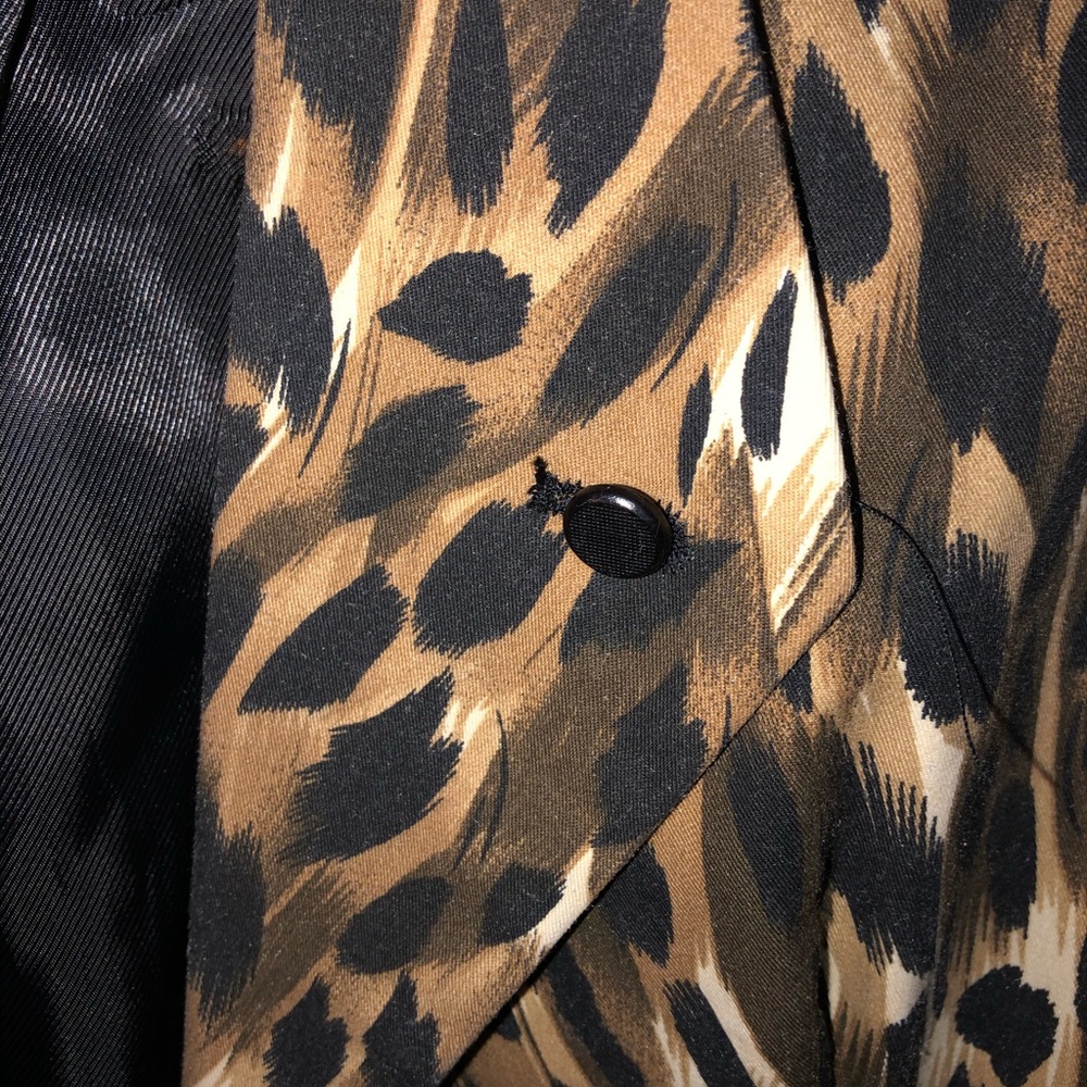 Kardashian Kollection Leopard Print Blazer - Picture 5 of 7